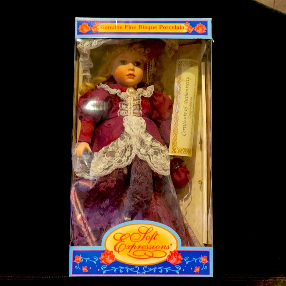 Soft Expressions Genuine Fine Porcelain Doll
